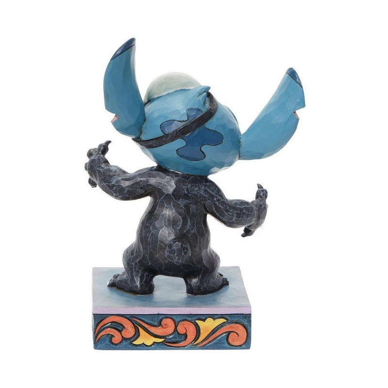 Disney - Traditions - Statue Stitch squelette phophorescent