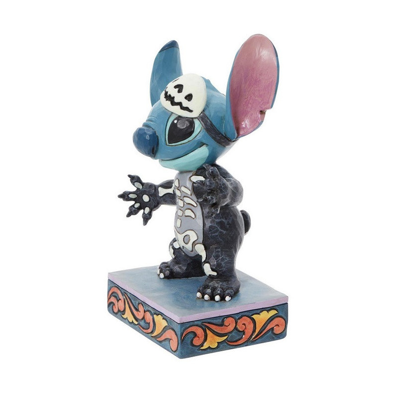 Disney - Traditions - Statue Stitch squelette phophorescent