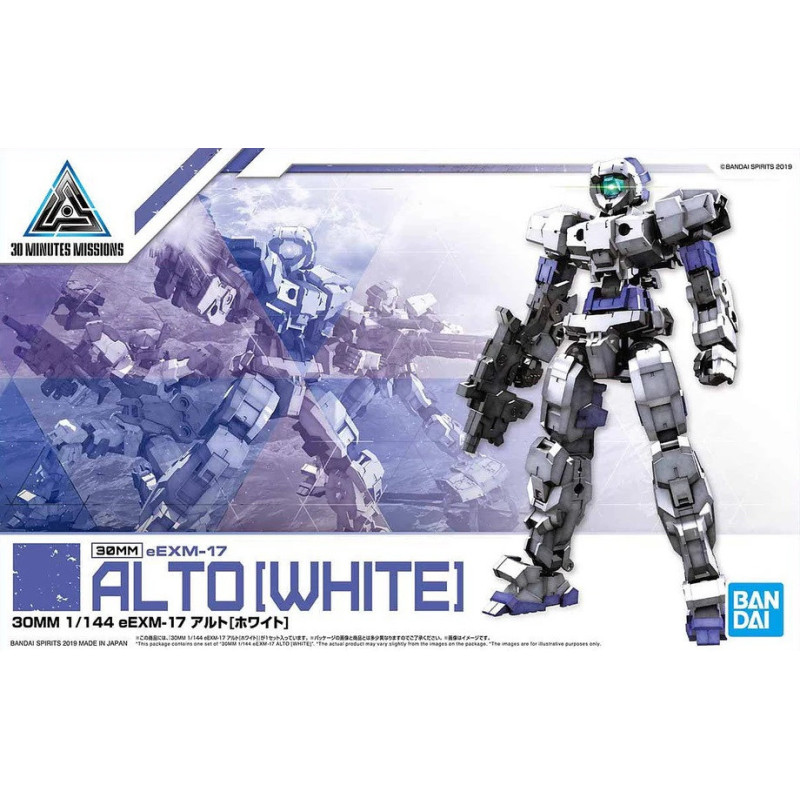 30MM - 30 Minutes Mission - eEXM-17 Alto White 1:144