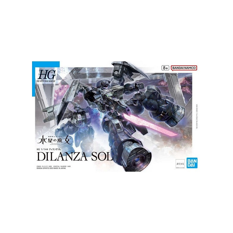 Gundam : The Witch from Mercury - HG 1/144 Dilanza Sol