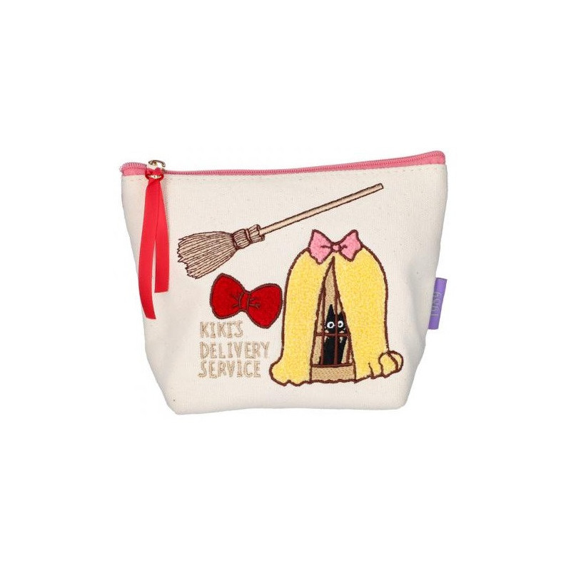 Kiki la Petite Sorcière - Trousse brodée Jiji