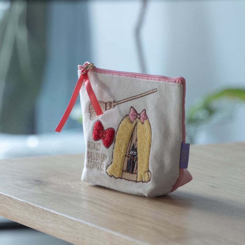 Kiki la Petite Sorcière - Trousse brodée Jiji