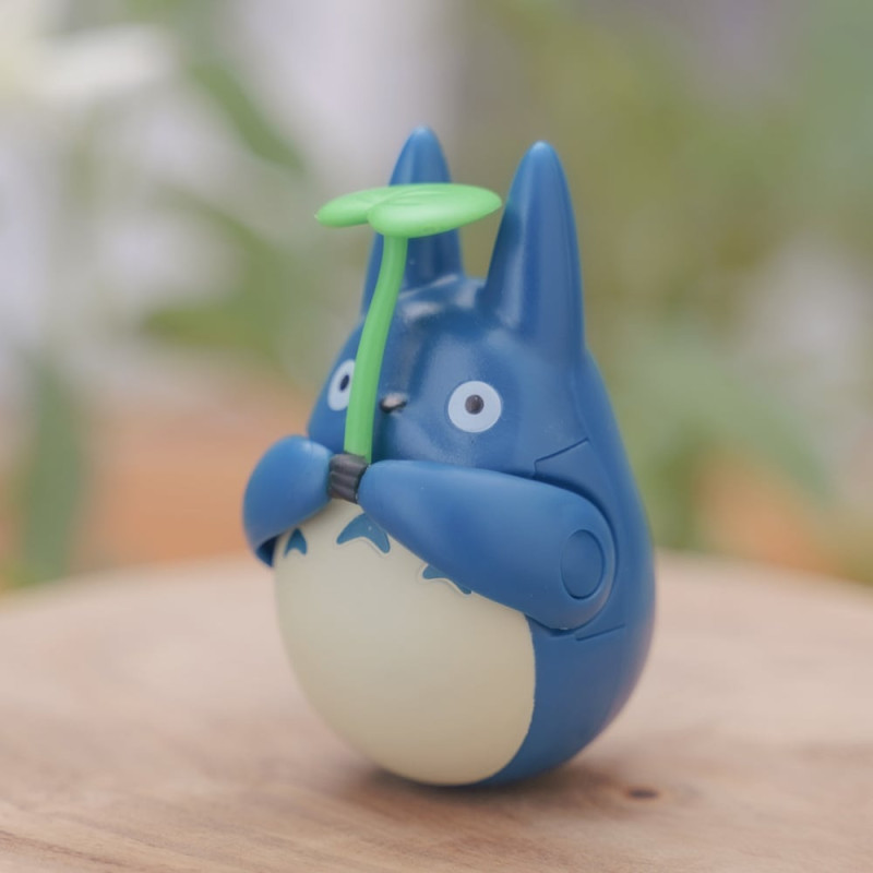 Mon voisin Totoro - Figurine culbuto Totoro bleu