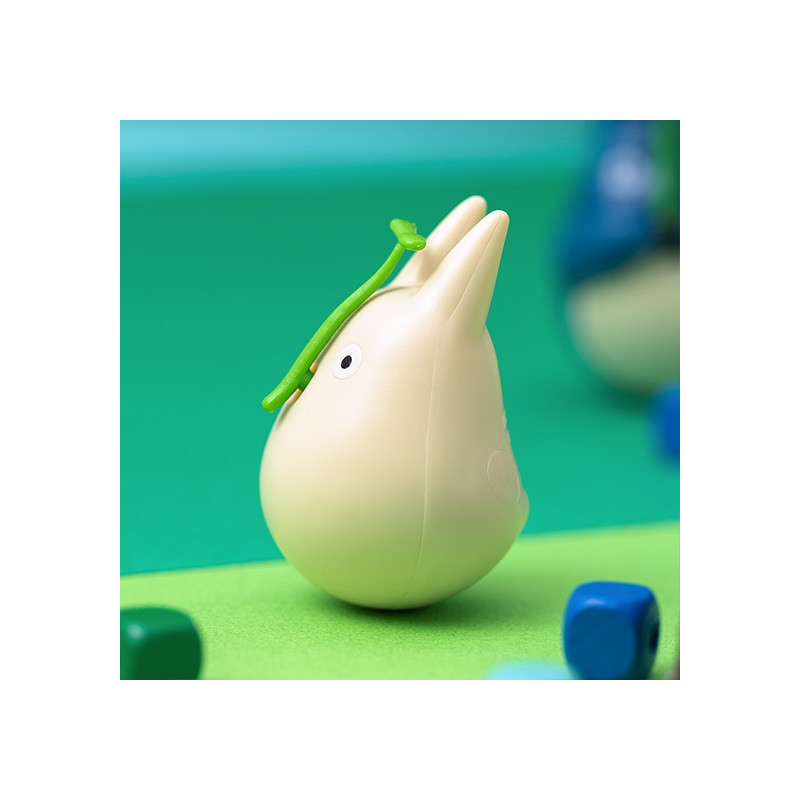 Mon voisin Totoro - Figurine culbuto Totoro blanc