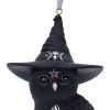 Ornement de sapin Owlocen black witch owl