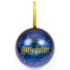 Harry Potter - Boule de sapin de Noël Hogwarts (avec collier)