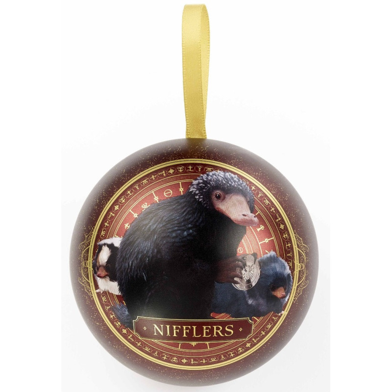 Fantastic Beasts - Boule de sapin de Noël Nifflers (avec collier)