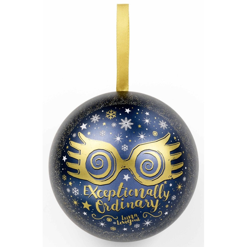 Harry Potter - Boule de sapin de Noël Luna Lovegood (avec collier)