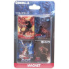 Godzilla - Set de 4 aimants