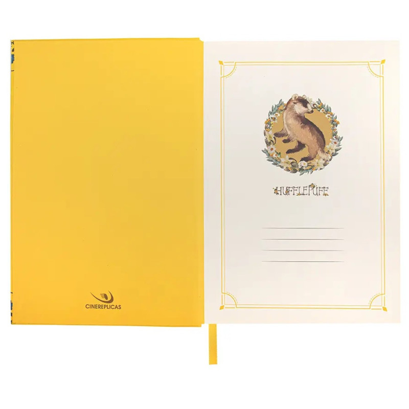 Harry Potter - Carnet deluxe et stylo Hufflepuff