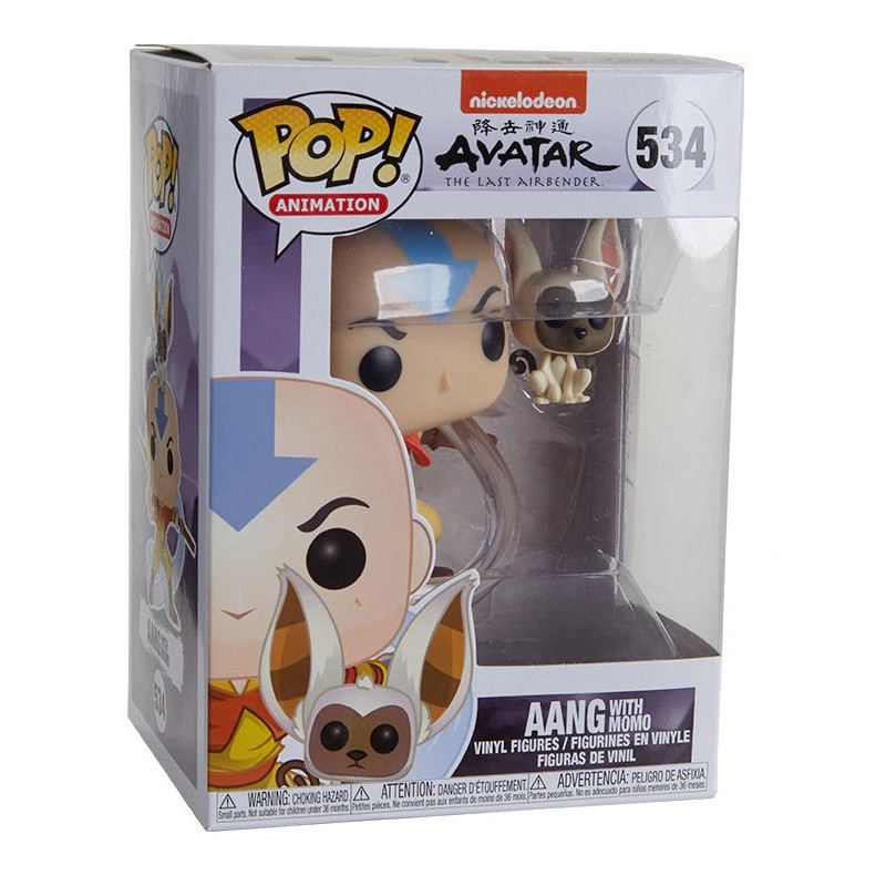 Avatar The Last Airbender - Pop! - Aang with Momo n°534